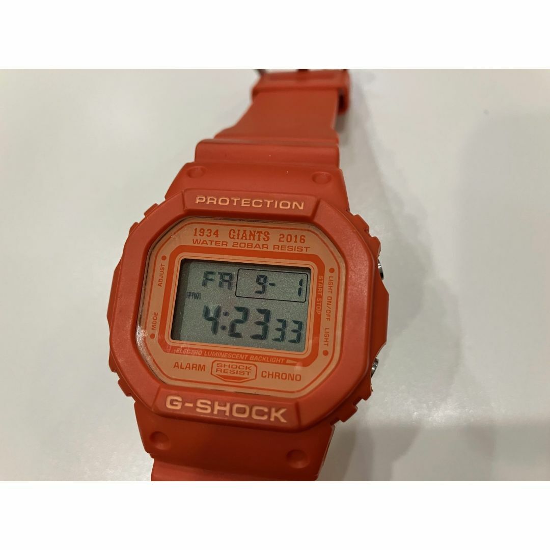 CASIO - 2016年製 カシオGショック×ジャイアンツコラボ の通販 CASIO - 2016年製 カシオGショック×ジャイアンツコラボ の通販