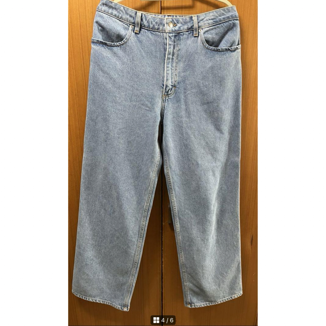 ローズ着用 Eckhaus Latta Wide Leg Jeans