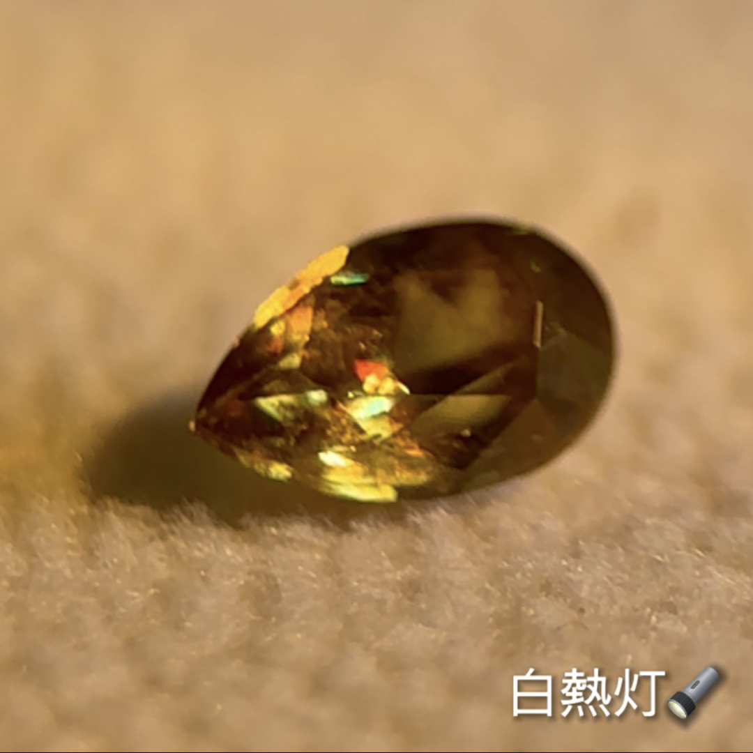 スフェーン 0.75ct スリランカ産 ピアッちゃん作品 GTJ