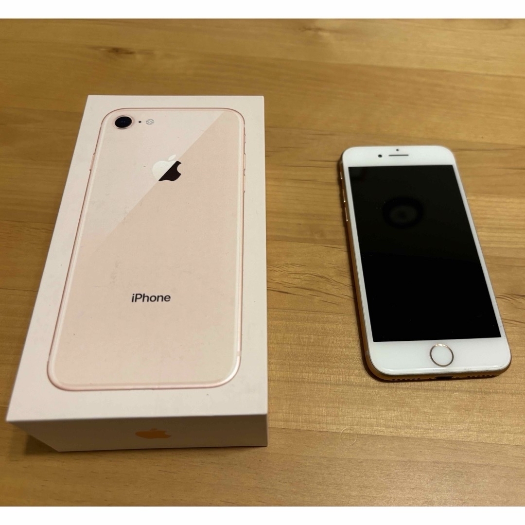 スマートフォン本体iPhone 8 ピンクゴールド　64G SIMフリー