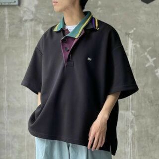 kolor カラー polo ポロシャツ size1 black 23SSの通販 by ライオン's