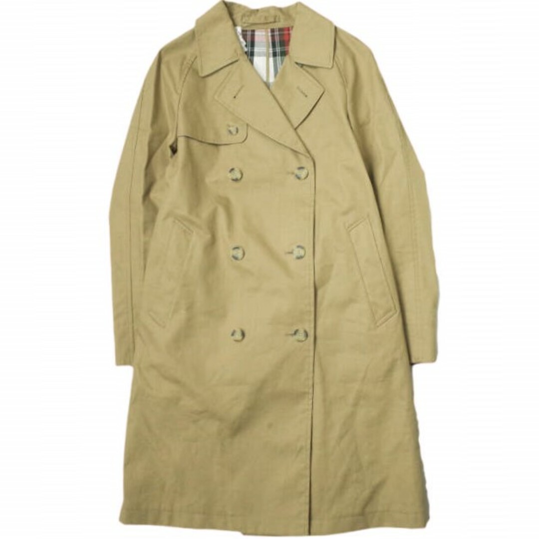 J.W.Anderson x UNIQLO ジェイダブリューアンダーソン ユニクロ 別注 コットンギャバジン トレンチコート 312-403201 M KHAKI チェック裏地 アウター【新古品】【J.W.Anderson × UNIQLO】