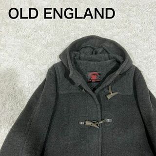 オールドイングランド(OLD ENGLAND)のOLD ENGLAND　ダッフルコート　ヘリンボーン ムーアブルック グレー(ダッフルコート)