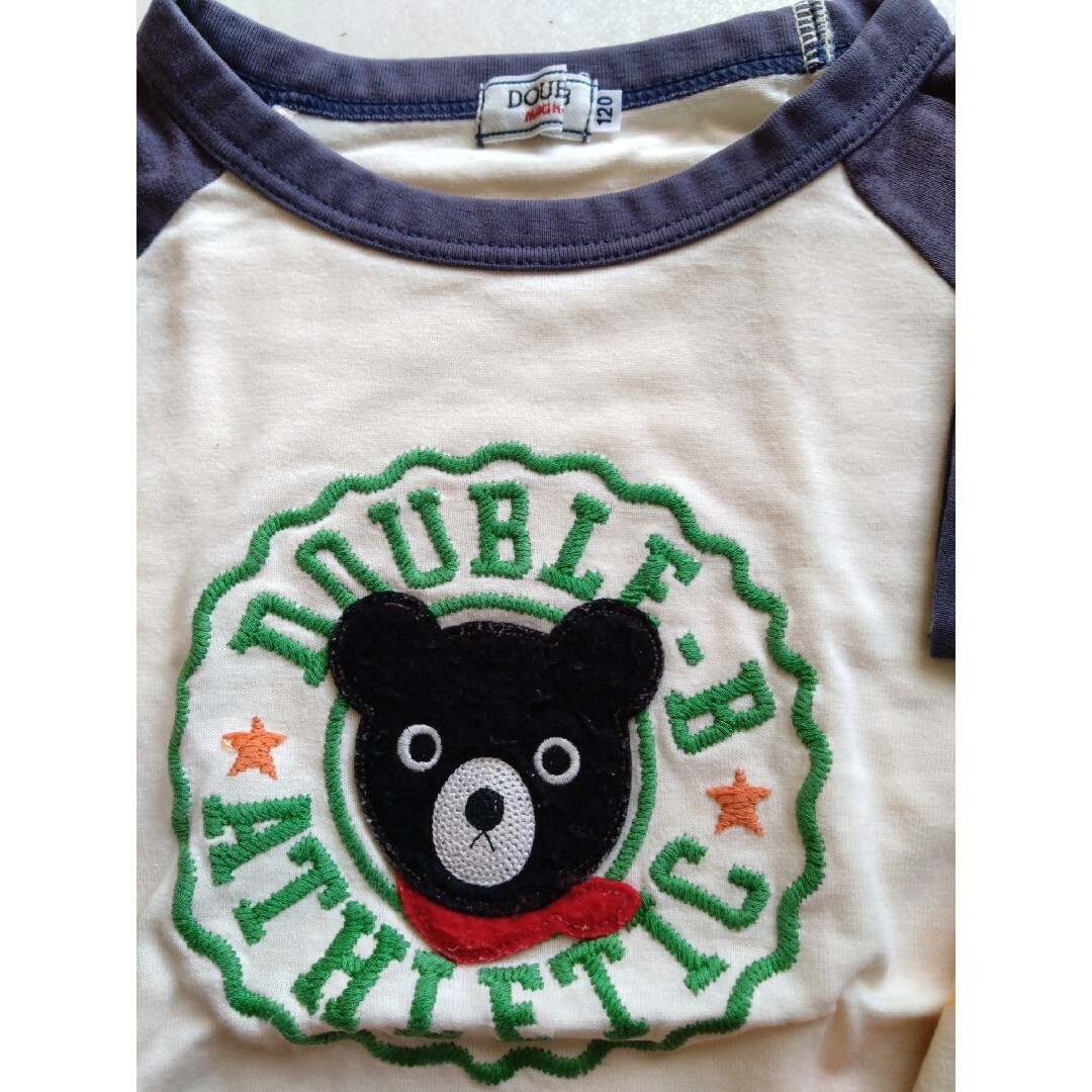 DOUBLE.B(ダブルビー)のDOUBLE_B 長袖　カットソー　120.130 キッズ/ベビー/マタニティのキッズ服男の子用(90cm~)(Tシャツ/カットソー)の商品写真