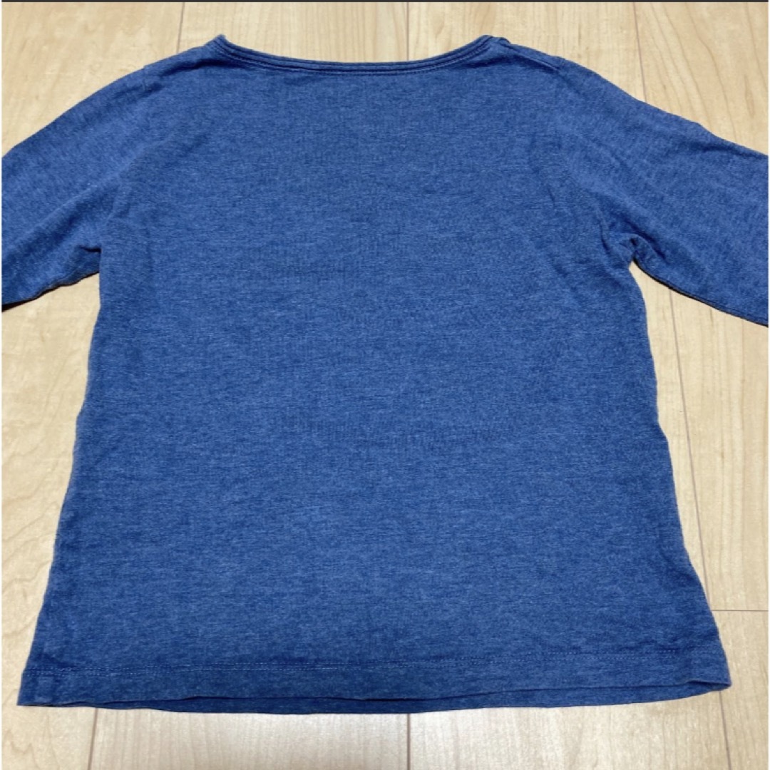 UNIQLO(ユニクロ)のUNIQLO ユニクロ 長袖 Tシャツ ロンT 120 女の子 長袖Tシャツ キッズ/ベビー/マタニティのキッズ服女の子用(90cm~)(Tシャツ/カットソー)の商品写真