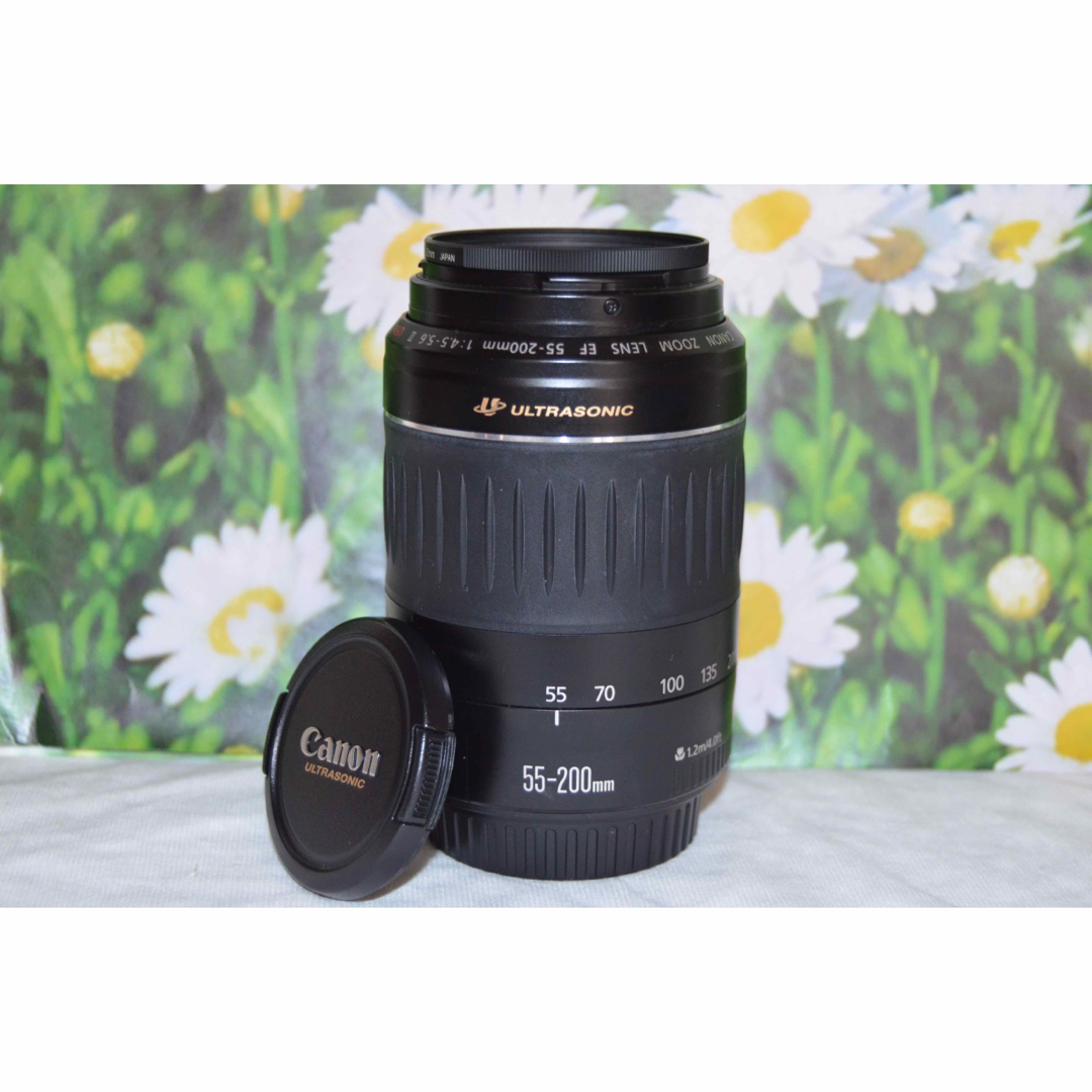 ✨極美品✨Canon☆望遠レンズ☆EF55-200mm ☆遠景に最適