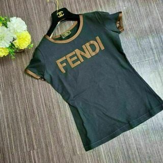 FENDI - FENDI フェンディ FF カーリグラフィー コットン ロゴ Tシャツ ...