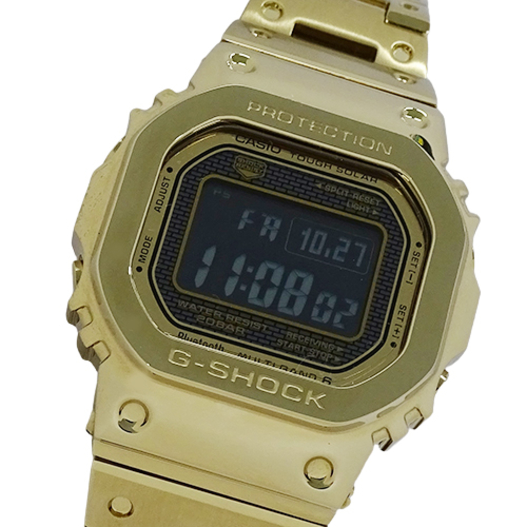 CASIO(カシオ)のカシオ CASIO G-SHOCK GMW-B5000GD-9JF 時計 メンズ ブランド Bluetooth ソーラー電波 ステンレス SS ゴールド デジタル【中古】 メンズの時計(腕時計(アナログ))の商品写真