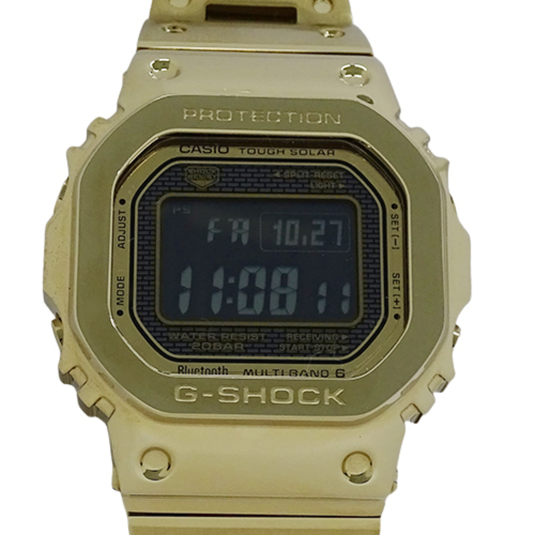 CASIO(カシオ)のカシオ CASIO G-SHOCK GMW-B5000GD-9JF 時計 メンズ ブランド Bluetooth ソーラー電波 ステンレス SS ゴールド デジタル【中古】 メンズの時計(腕時計(アナログ))の商品写真