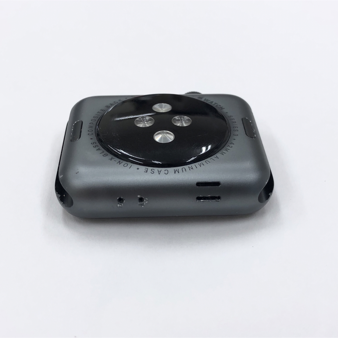 Apple アップルウォッチ series3 黒 スマートウォッチ 42mm