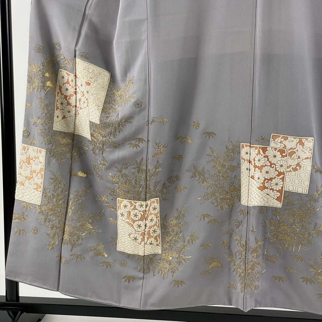 色留袖 身丈154.5cm 裄丈64cm 正絹 名品