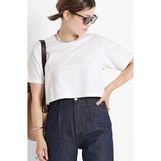 ドゥーズィエムクラス(DEUXIEME CLASSE)のDeuxieme Classe ドゥーズィエムクラス Cropped Tシャツ(Tシャツ(半袖/袖なし))