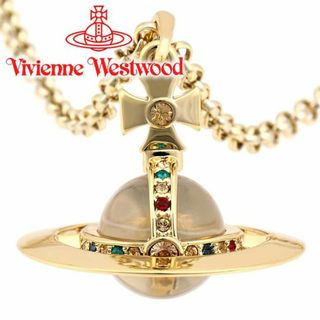 ヴィヴィアンウエストウッド(Vivienne Westwood)のヴィヴィアンウエストウッド ネックレス Vivienne Westwood スモールオーブペンダント ゴールド 63020096-R001 レディース メンズ 男女兼用 【新品・未使用】 【ラクマ公式ショップ】(ネックレス)