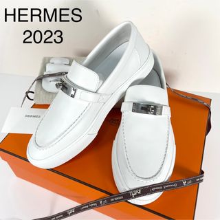 エルメス(Hermes)の【新品】エルメス メンズスニーカー ゲーム 41 白(スニーカー)