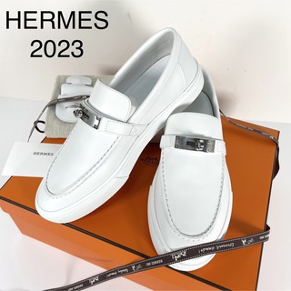 エルメス(Hermes)の【新品】エルメス メンズスニーカー ゲーム 41 白(スニーカー)