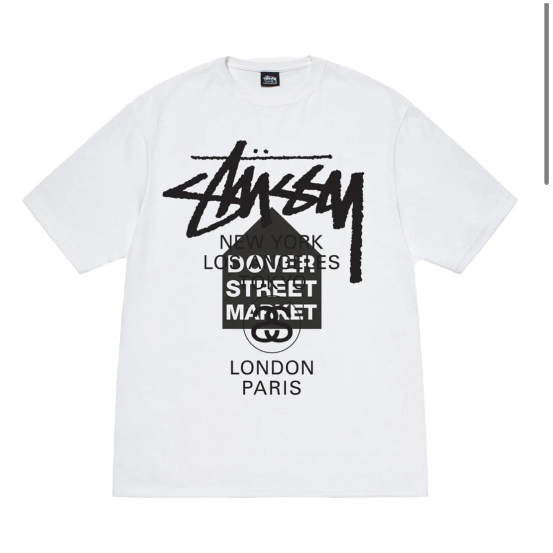 【新品未使用】stussyメンズ半袖TシャツS World Tour Tee