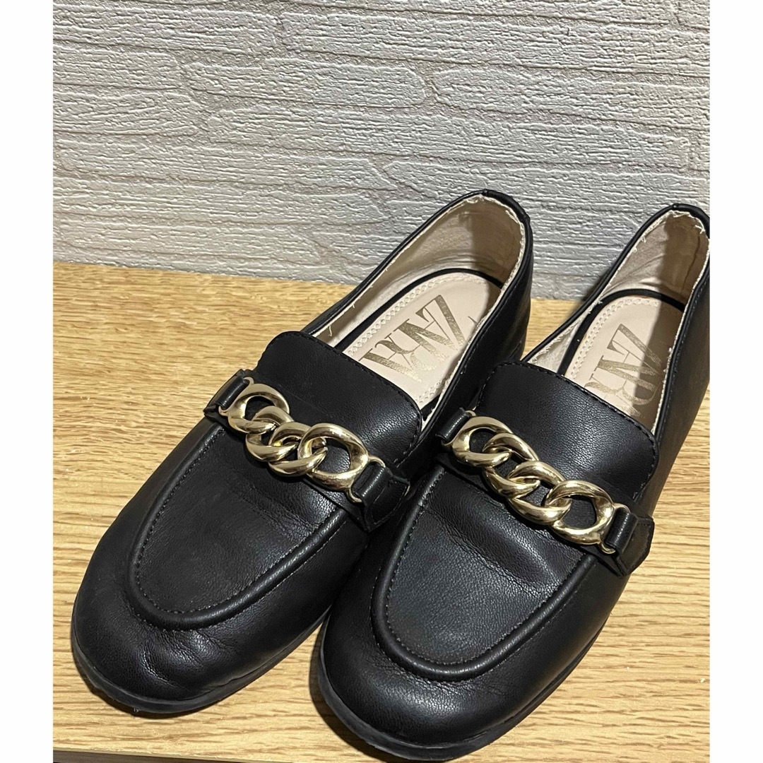 ZARA(ザラ)のローファーZARAキッズ キッズ/ベビー/マタニティのキッズ靴/シューズ(15cm~)(ローファー)の商品写真