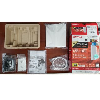 バッファロー(Buffalo)のBUFFALO Wi-Fiルーター ホワイト WSR-1500AX2S-WH(PC周辺機器)