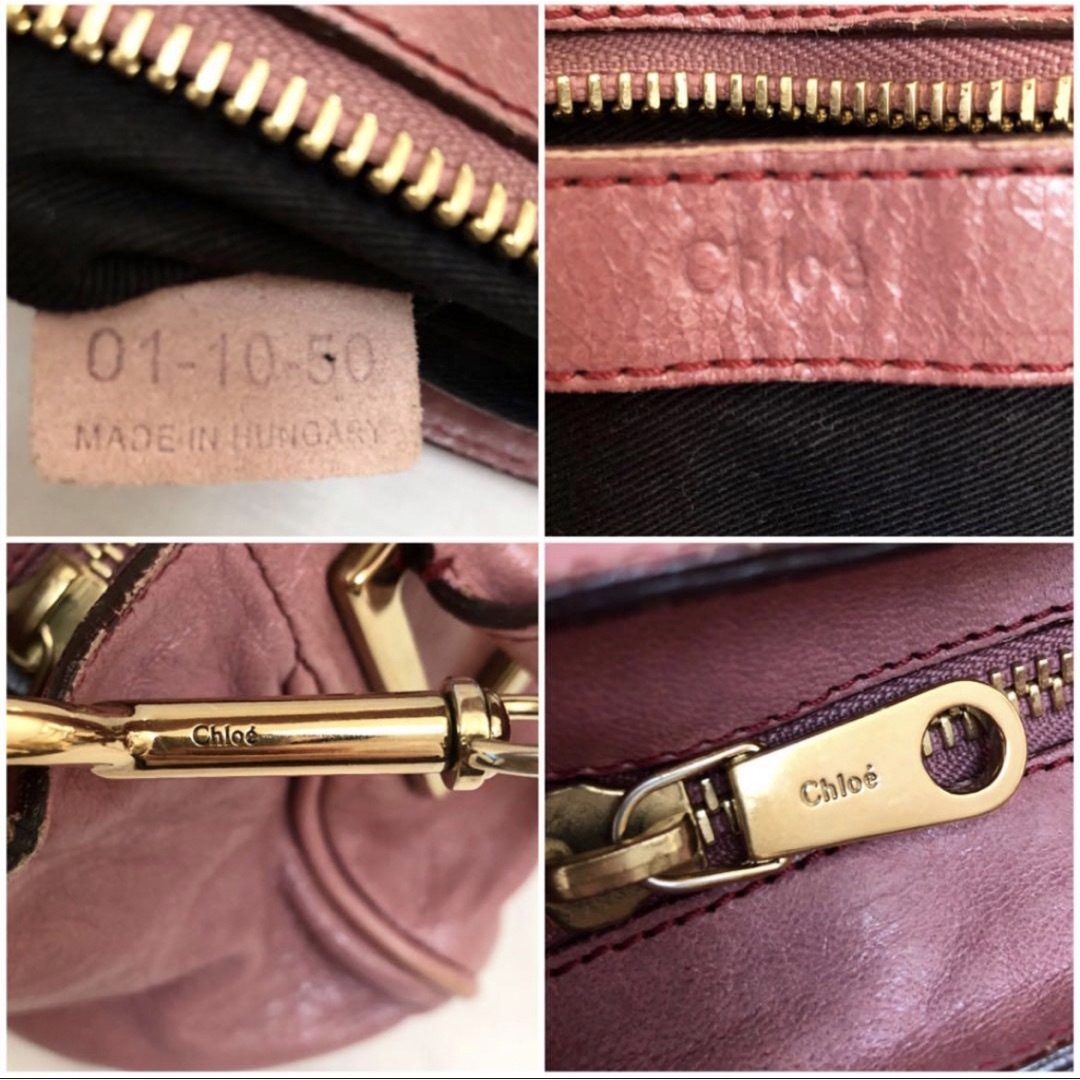 Chloe(クロエ)のChloe　クロエ　2way　ハンドバッグ　ショルダーバッグ　エテル　ピンク レディースのバッグ(ショルダーバッグ)の商品写真