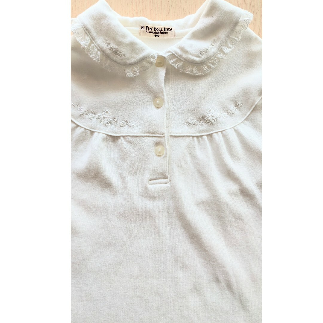 ELFIN DOLL KIDS 長袖140cm キッズ/ベビー/マタニティのキッズ服女の子用(90cm~)(Tシャツ/カットソー)の商品写真