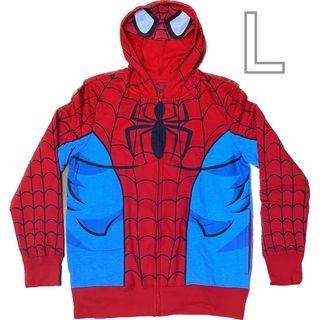 マーベル(MARVEL)の【スパイダーマン】パーカー③ Lサイズ(パーカー)