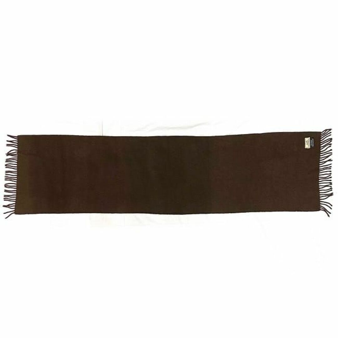 エルメス マフラー ブラウン 美品 クリーニング済み