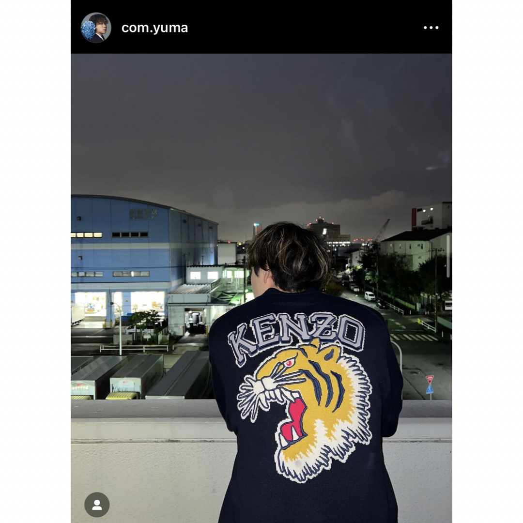 KENZO Nigo 22FW Tiger Varsity sweatshirt