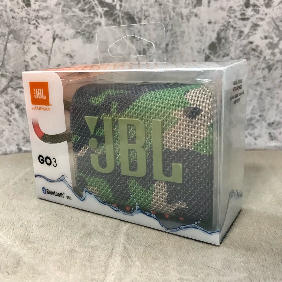 【迷彩】JBL GO 3 ワイヤレス Bluetoothスピーカー スクワッド | フリマアプリ ラクマ