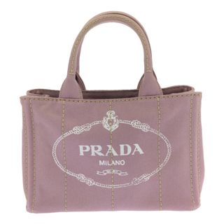 最終値下げPRADA プラダ カナパ  ピンク M 三角プレート