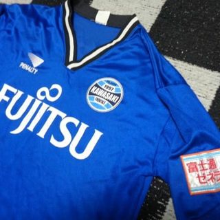 97年支給品【川崎フロンターレ初年度】長袖トレーニングユニフォームサッカー