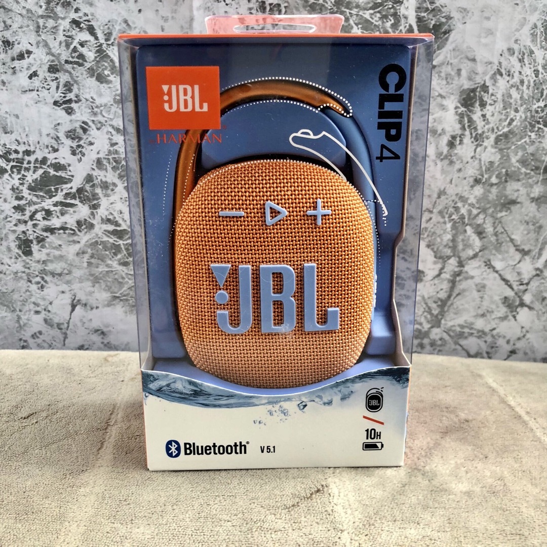 JBL Bluetoothスピーカー CLIP4 ORANGE