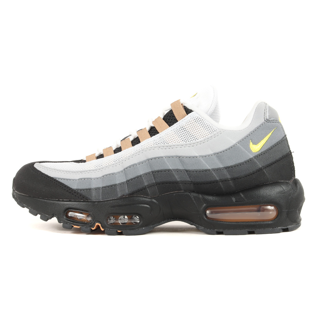 NIKE ナイキ サイズ:27.5cm 23SS AIR MAX 95 ICONS (DX4236-100) エアマックス95 アイコンズ  ホワイト イエロー グレー US9.5 ローカット スニーカー シューズ 靴【メンズ】