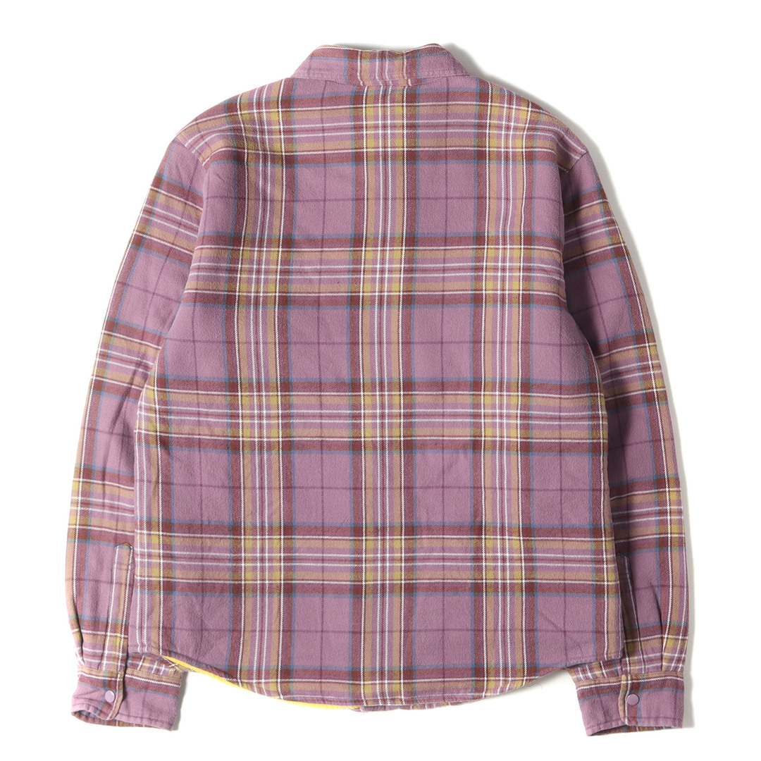 Supreme Pile Lined Plaid Flannel Shirt M