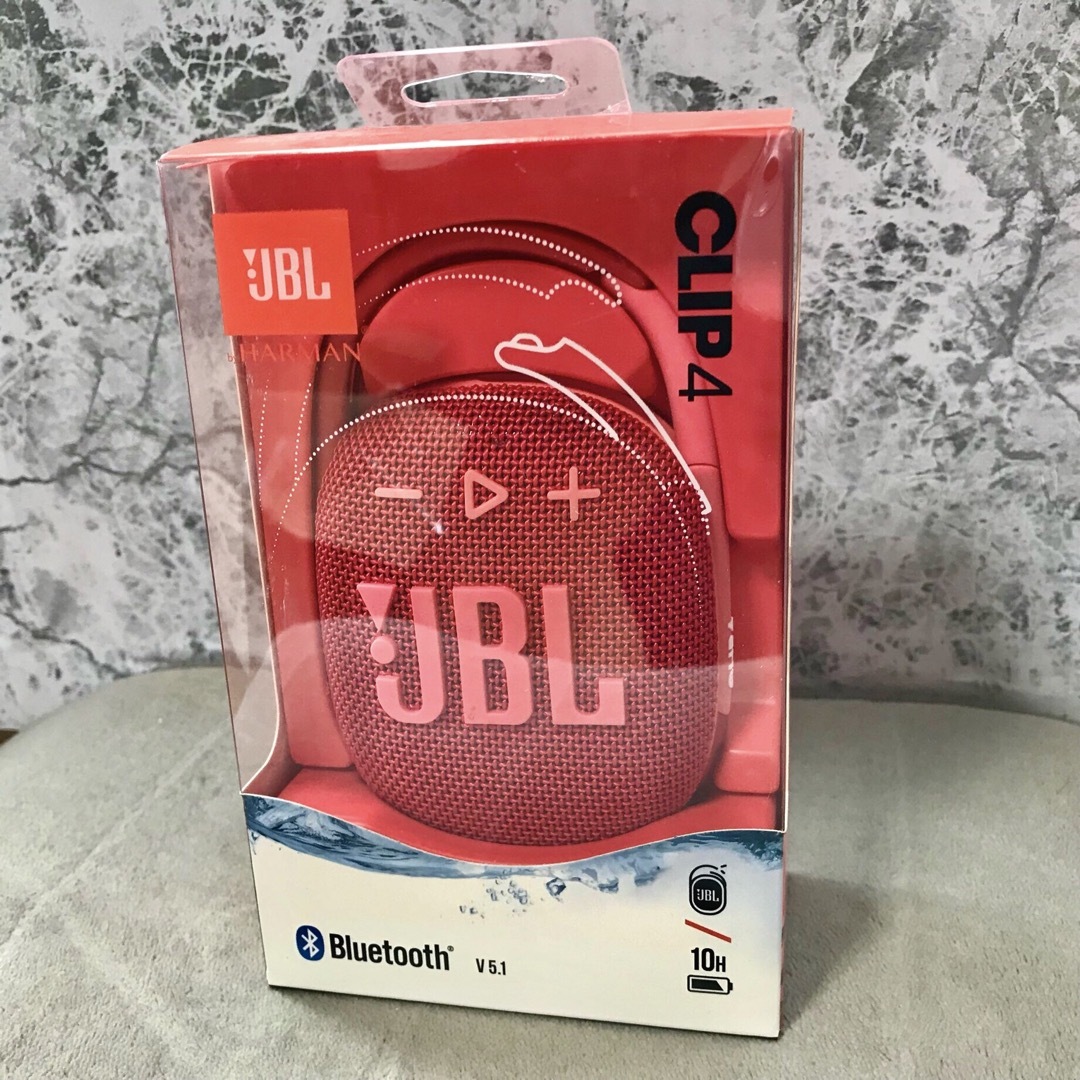 【赤】JBL CLIP 4 クリップ Bluetoothスピーカー レッド