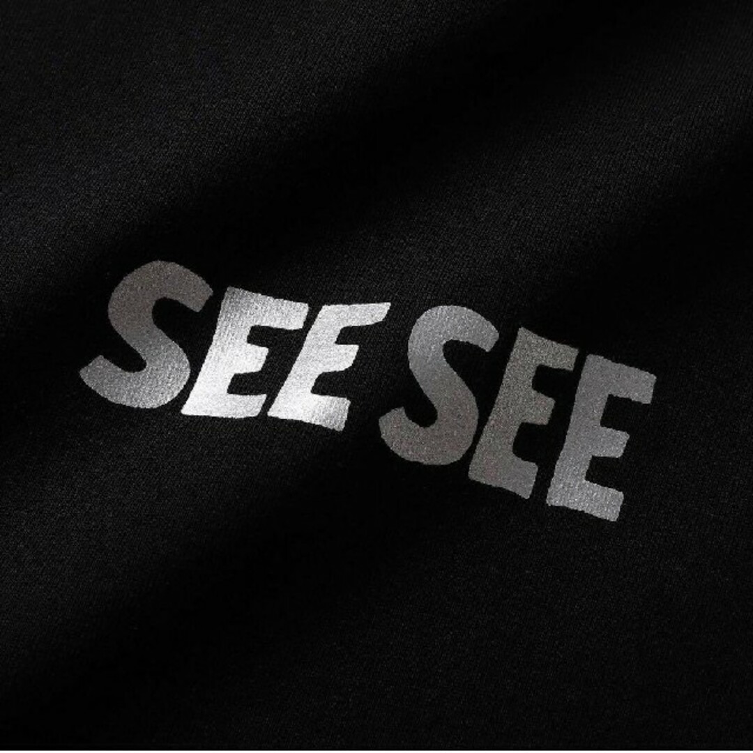 SEE SEE BIG POCKET T-SHIRTS M 黒 seesee-