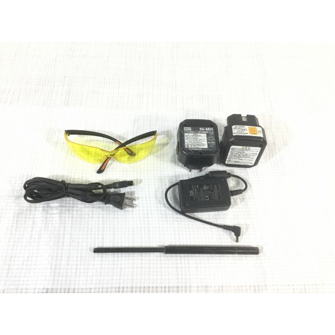 ☆中古品☆MAX マックス ガスネイラ GS-725C バッテリー2個(6V ☆中古品☆MAX マックス ガスネイラ GS-725C バッテリー2個(6V