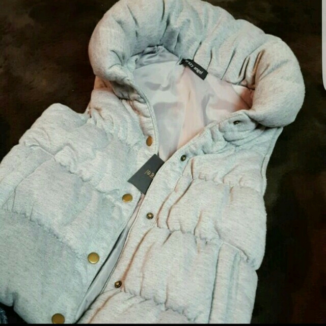 中綿入りベスト レディースのジャケット/アウター(ダウンベスト)の商品写真