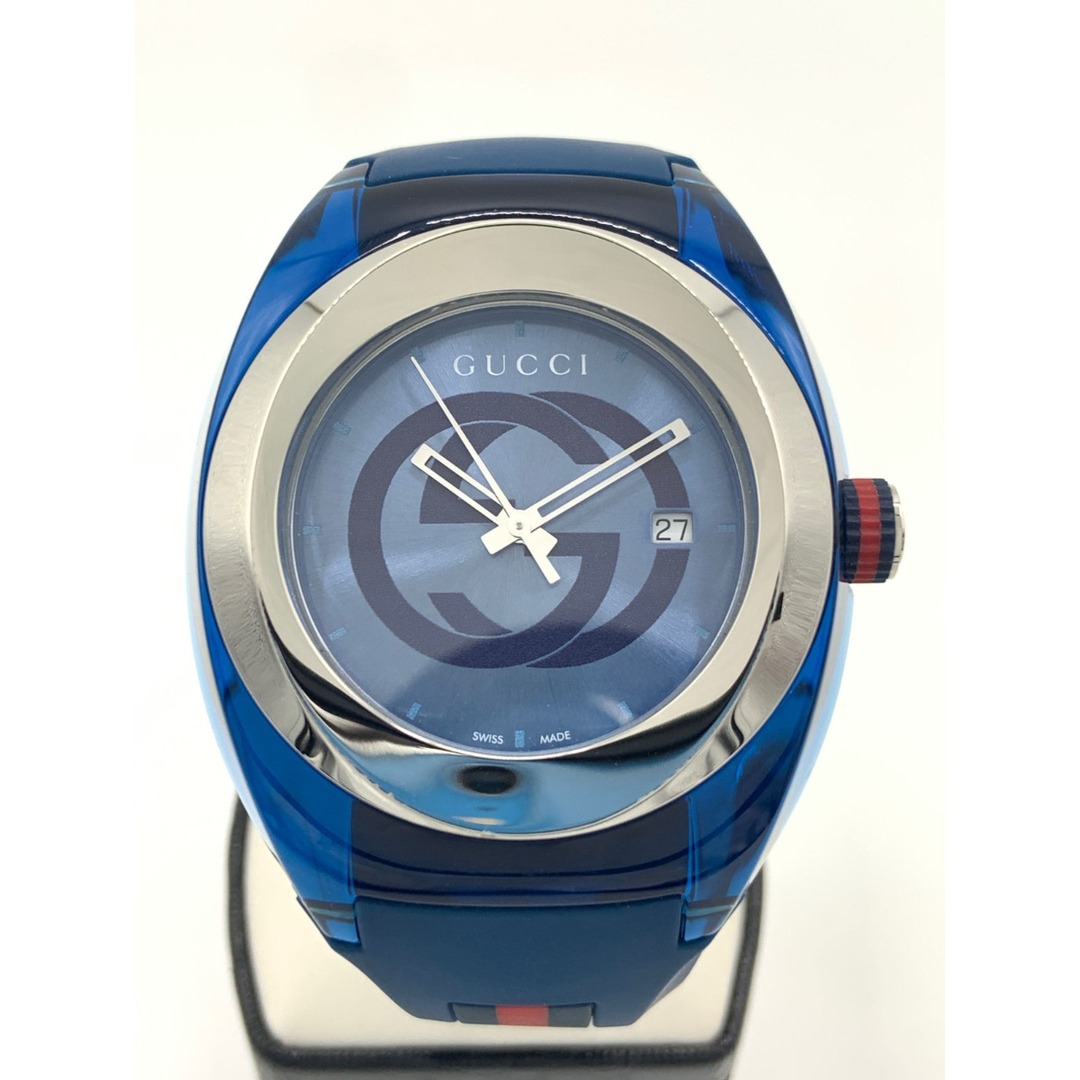 Gucci - 〇〇GUCCI グッチ シンク クォーツ 腕時計 137.1