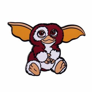 ピンバッジ「グレムリン　座っている」(キャラクターグッズ)