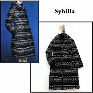 シビラ(Sybilla)の黒ジャケット　細身