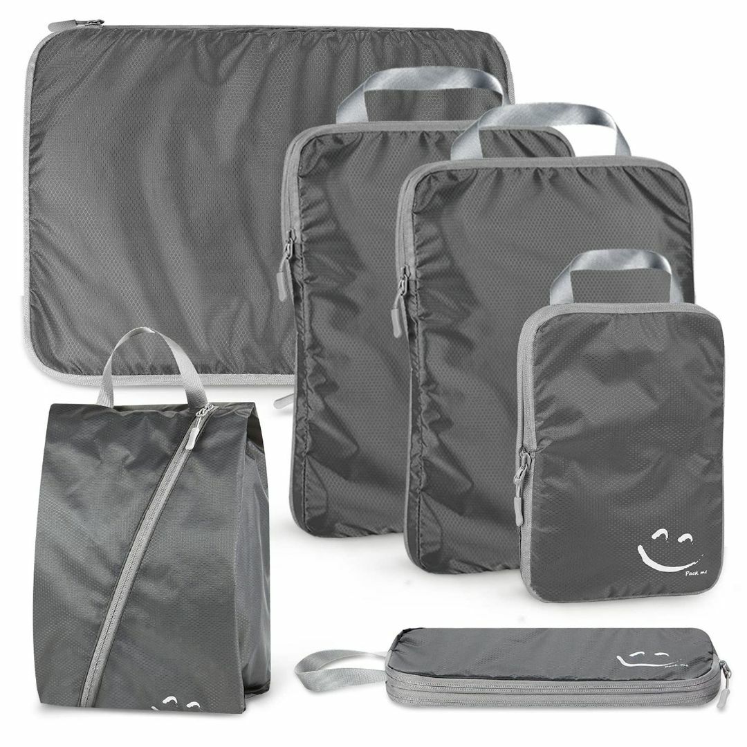 便利旅行圧縮バッグ 【特許最新型】圧縮バッグ 撥水加工 衣類スペース60％節約