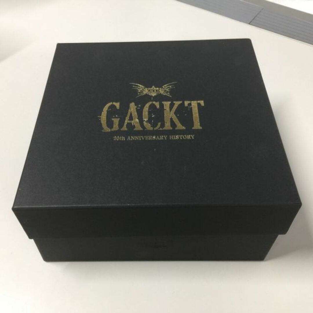 DVD未開封 GACKT 20th ANNIVERSARY HISTORY BOX DVD