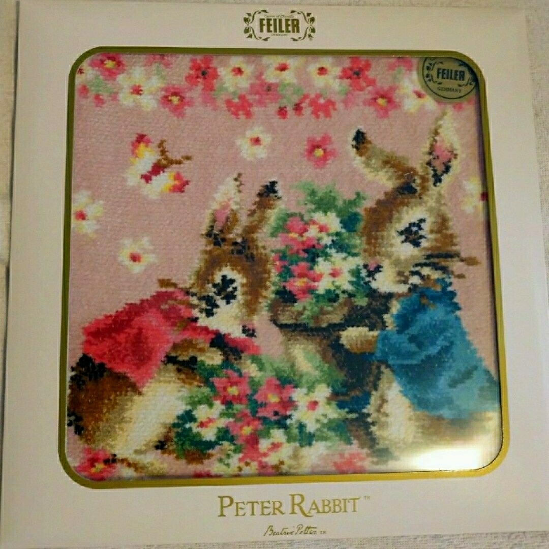 FEILER - フェイラー ピーターラビット ハンカチ2枚セットの通販 FEILER - フェイラー ピーターラビット ハンカチ2枚セットの通販