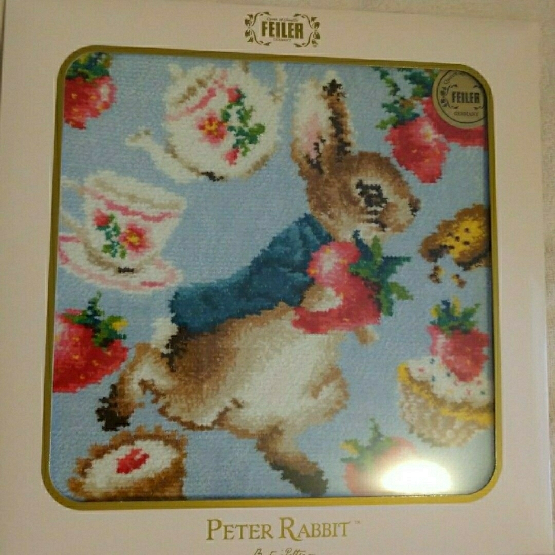 FEILER - フェイラー ピーターラビット ハンカチ2枚セットの通販 FEILER - フェイラー ピーターラビット ハンカチ2枚セットの通販