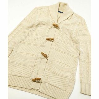 美品☆ラルフローレン☆ショールカラーカーディガン ケーブル トグル