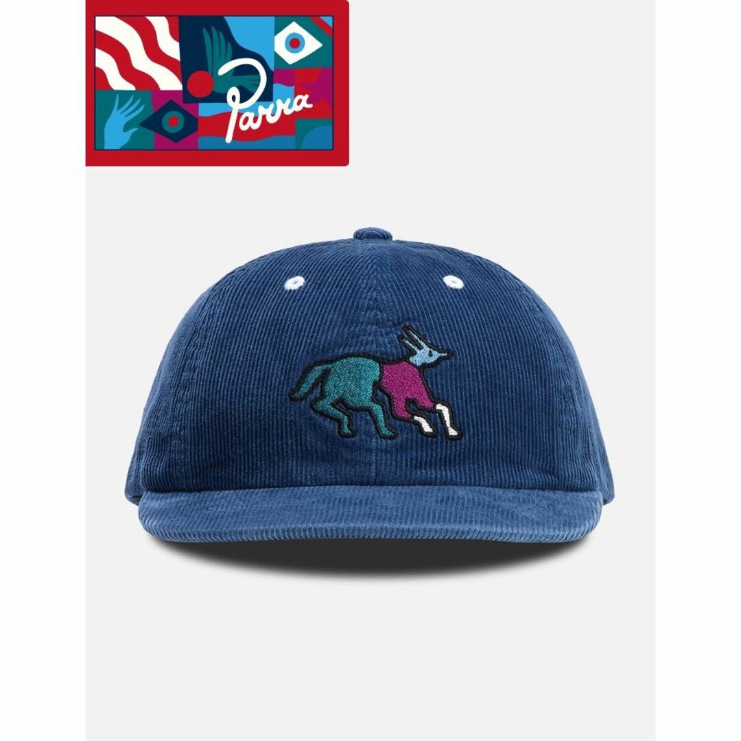 NavYandCoBY PARRA アンクシャス ドッグ 6 パネル ハット