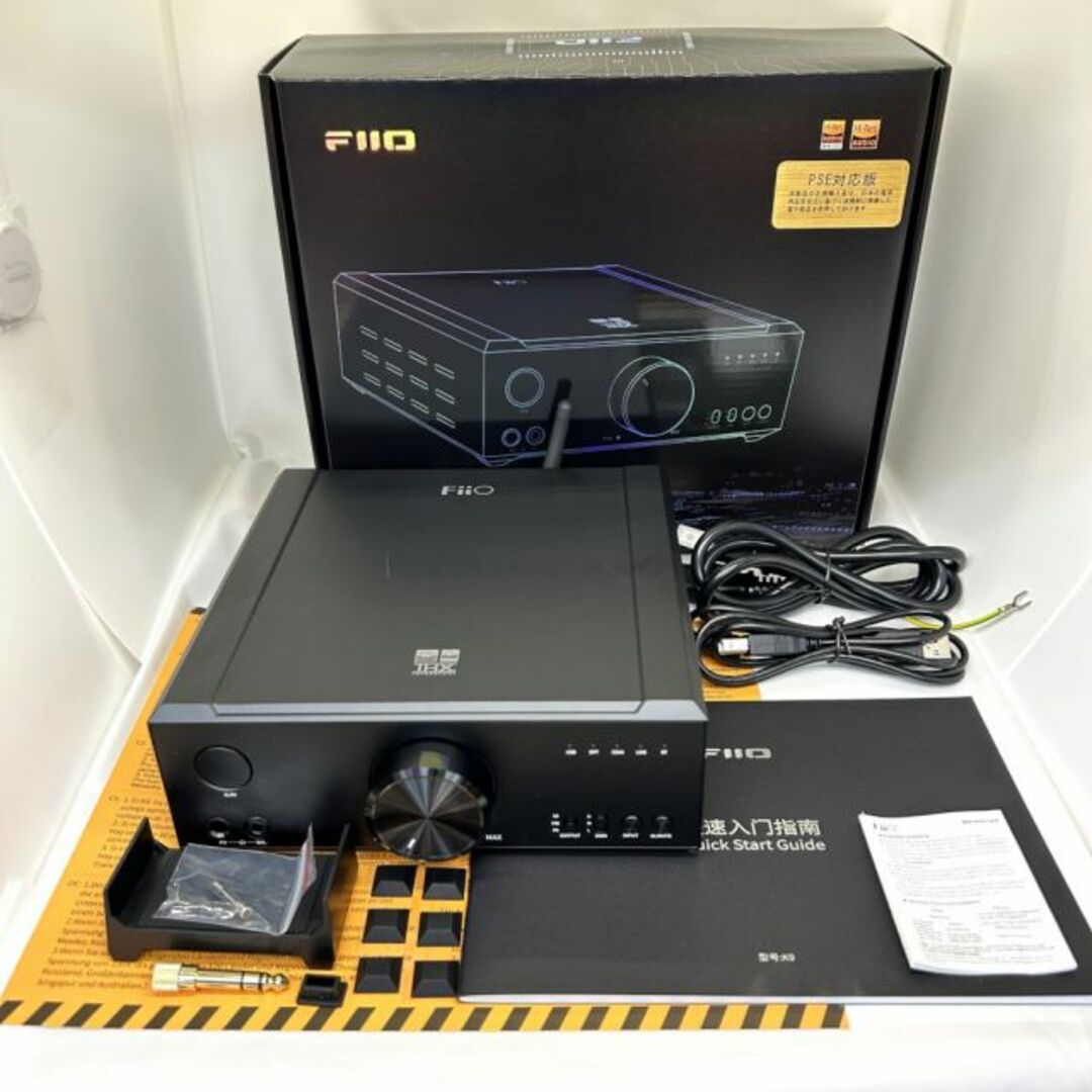 中古品》FIIO USB DAC内蔵ヘッドホンアンプ K9 (FIO-K9-B)の通販 by