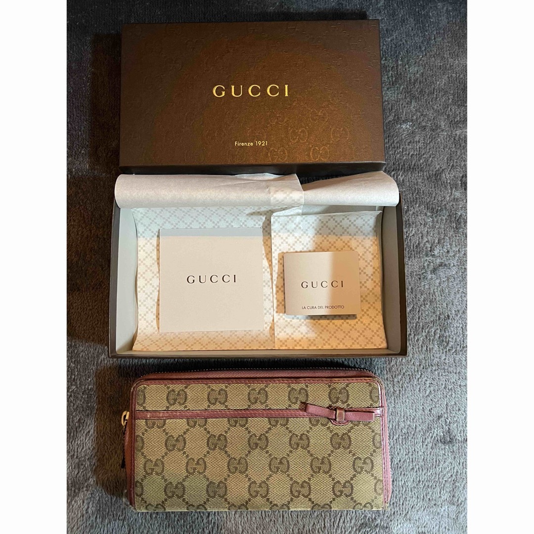 Gucci(グッチ)のGUCCI グッチ　レディース　長財布 レディースのファッション小物(財布)の商品写真