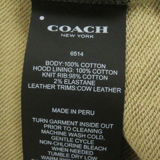 【COACH】パーカー シグネチャー柄フーディー M 総柄 極美品 コーチ