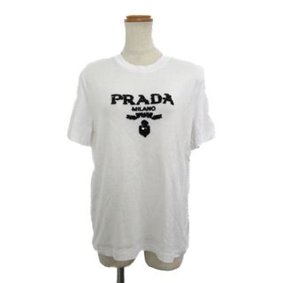 【品】 PRADA プラダ MILANO Tシャツ　ホワイト　白　半袖